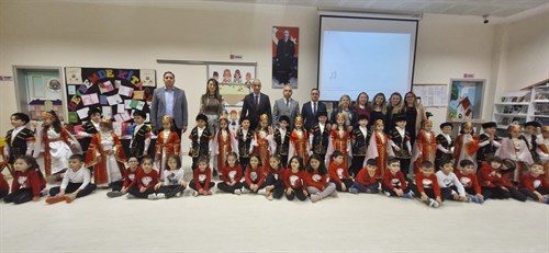 Kaymakamımız Erol RÜSTEMOĞLU Dilimizin Zenginlikleri Projesi kapsamında Ankara Üniversitesi Anaokulunda düzenlenen Etkinliklere Katıldı