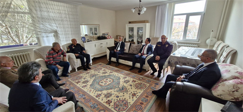 Kaymakamımız Erol RÜSTEMOĞLU Şehit Yakınları ve Gazilerimizi Ziyaret Etti.